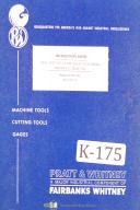 Keller-Pratt & Whitney-Keller Pratt & Whitney Type BL, M-1710, S/N to 8296, Tracer Milling Parts Manual-M-1710-Type BL-04